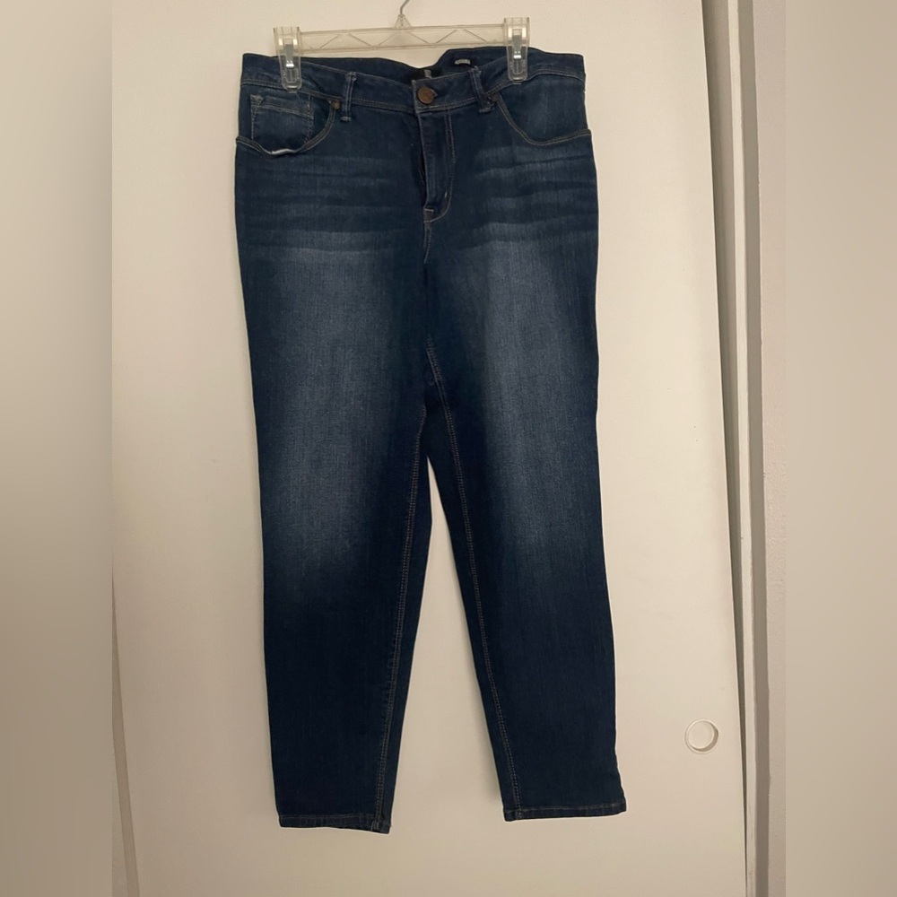 Dark Wash, Ankle, Skinny Jeans